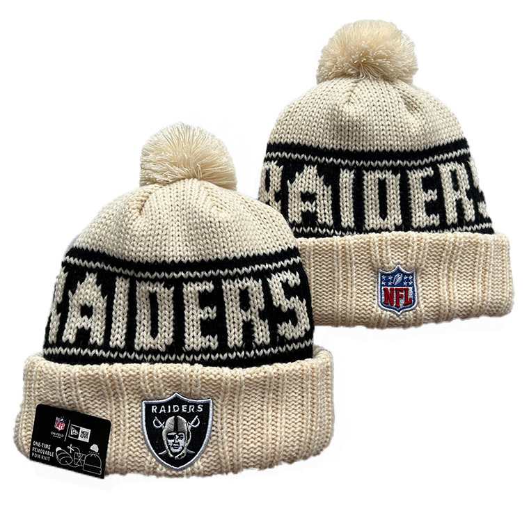 Las Vegas Raiders 2025 Knit Hats 005